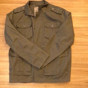 Tan long sleeve jacket